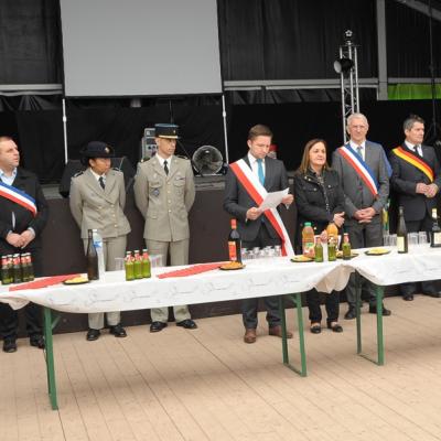 14 juillet Au chapiteau - Allocution du Bourgmestre de Duszniki Zdroj