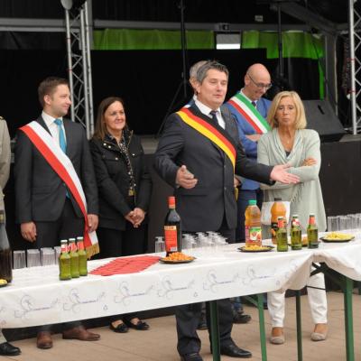 14 juillet Au chapiteau - Allocution du Bourgmestre de Birkenfeld