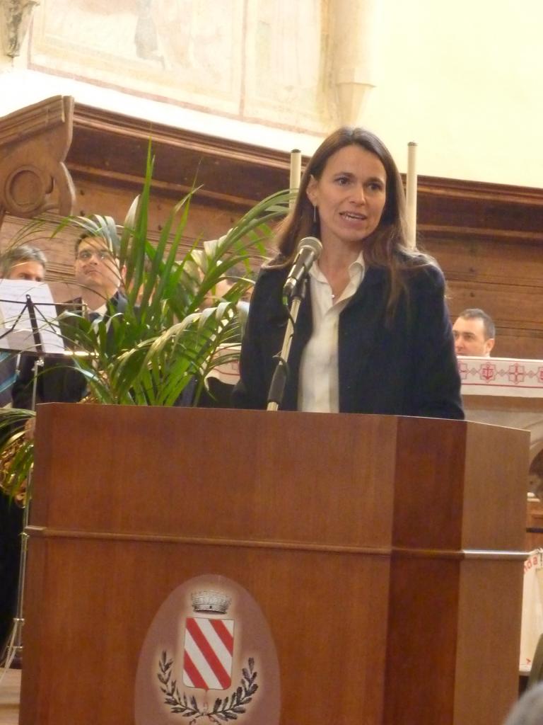 2012 - Aurélie Filippetti à Gualdo