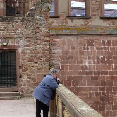 Heidelberg - Pause téléphone