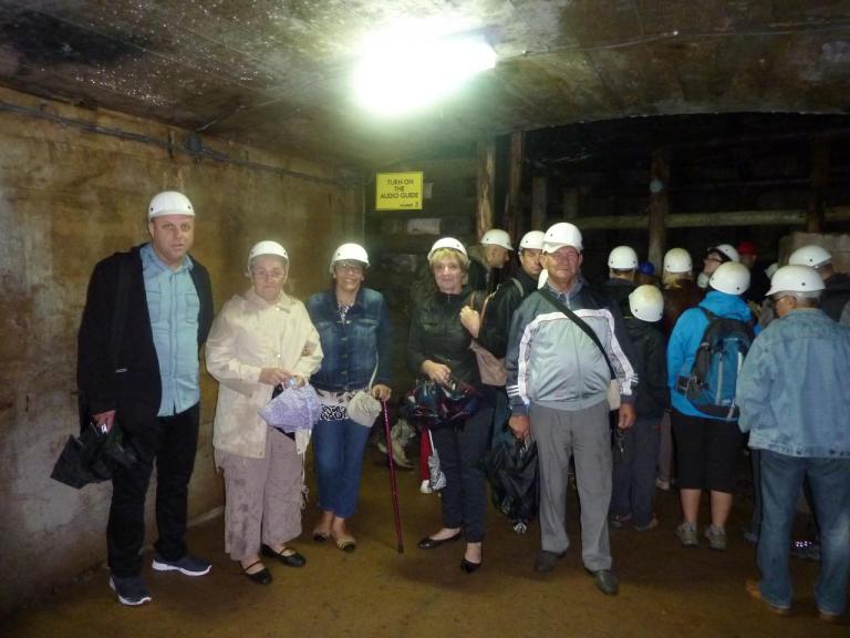 2014 - Visite de la ville souterraine d'Osowka