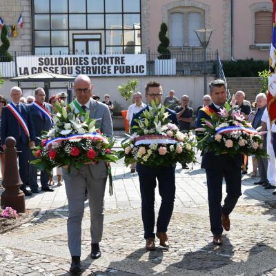 2018 -14 Juillet Cérémonie au Chapiteau 