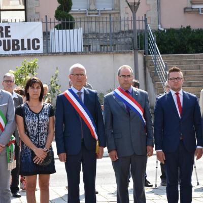 2018 -14 Juillet Cérémonie au Chapiteau 