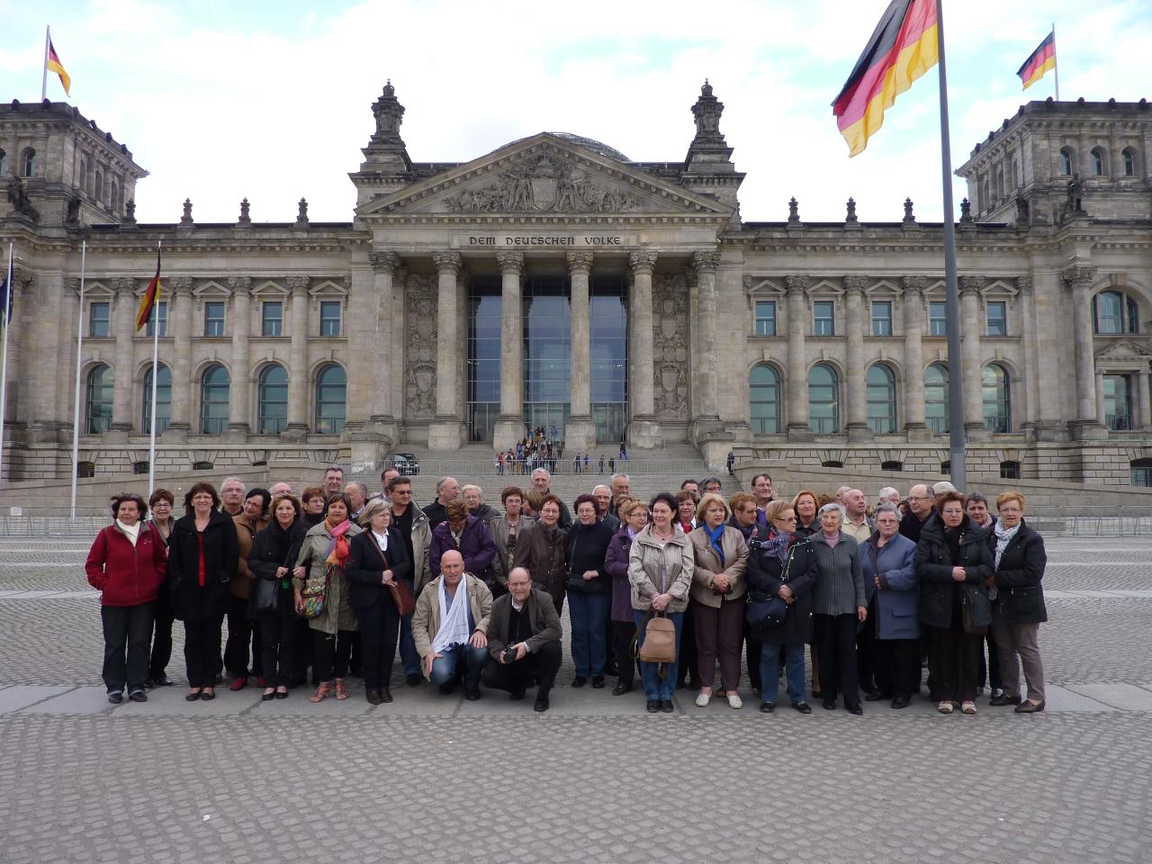 Berlin - Devant le Bundestag