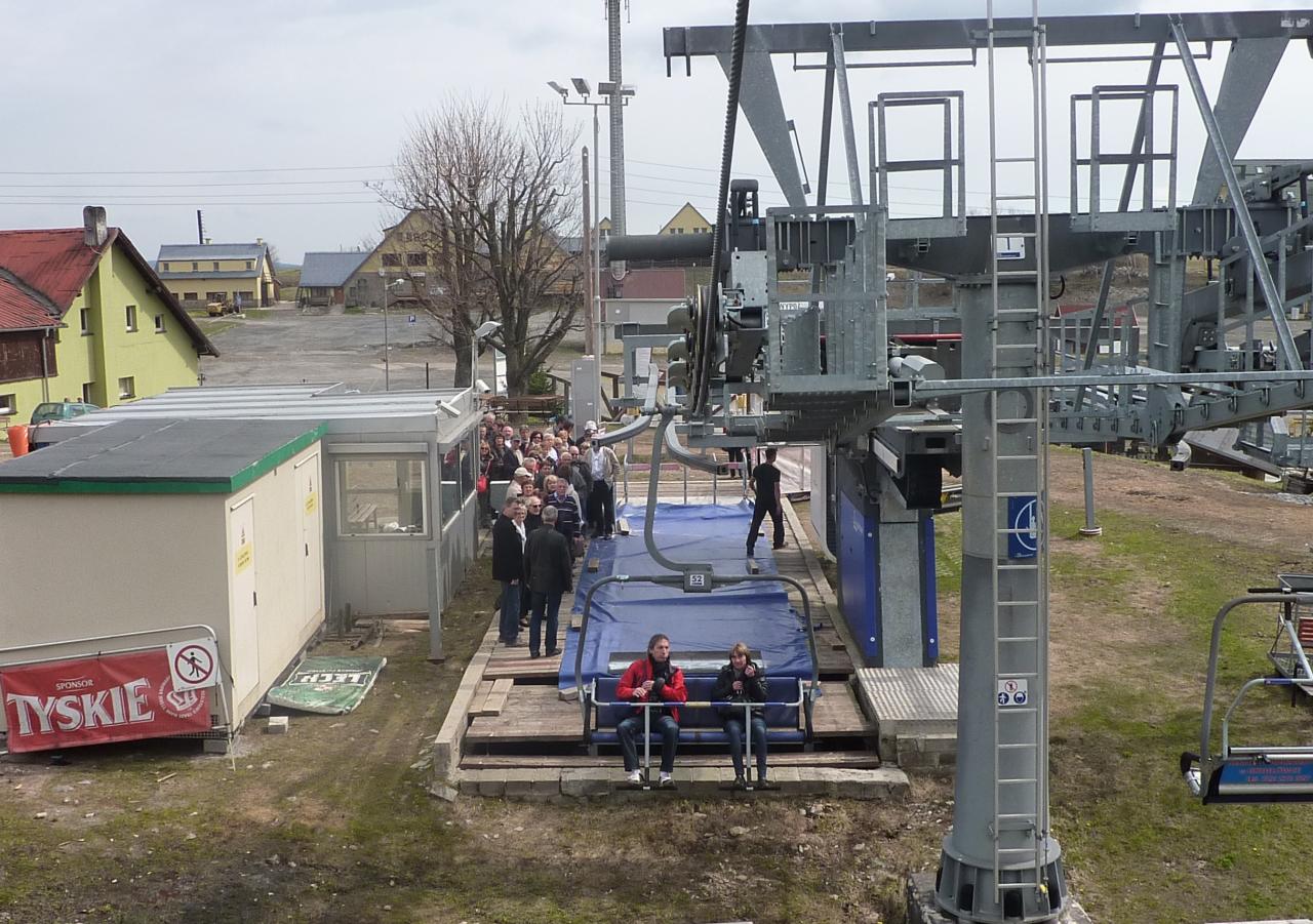 Le télésiège de Zeleniec