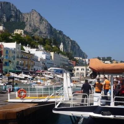 Arrivée à Capri