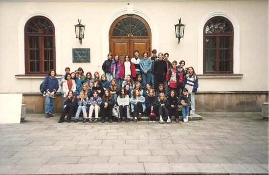 1997-Eleves du College à Duszniki.