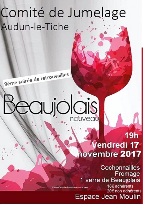 Affiche beaujolais 2017
